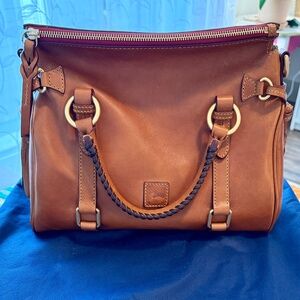 Dooney & Bourke Florentine Satchel - Natural color - Italian Vacchetta leather
